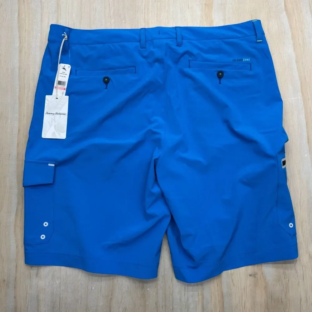 NEW Tommy Bahama Cayman Isles Cargo Shorts Blue Canal z 40 ST924676-5253